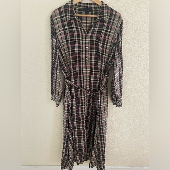 Hatch Alyssa Maternity or Non Maternity Button Down Dress - Picture 3 of 7